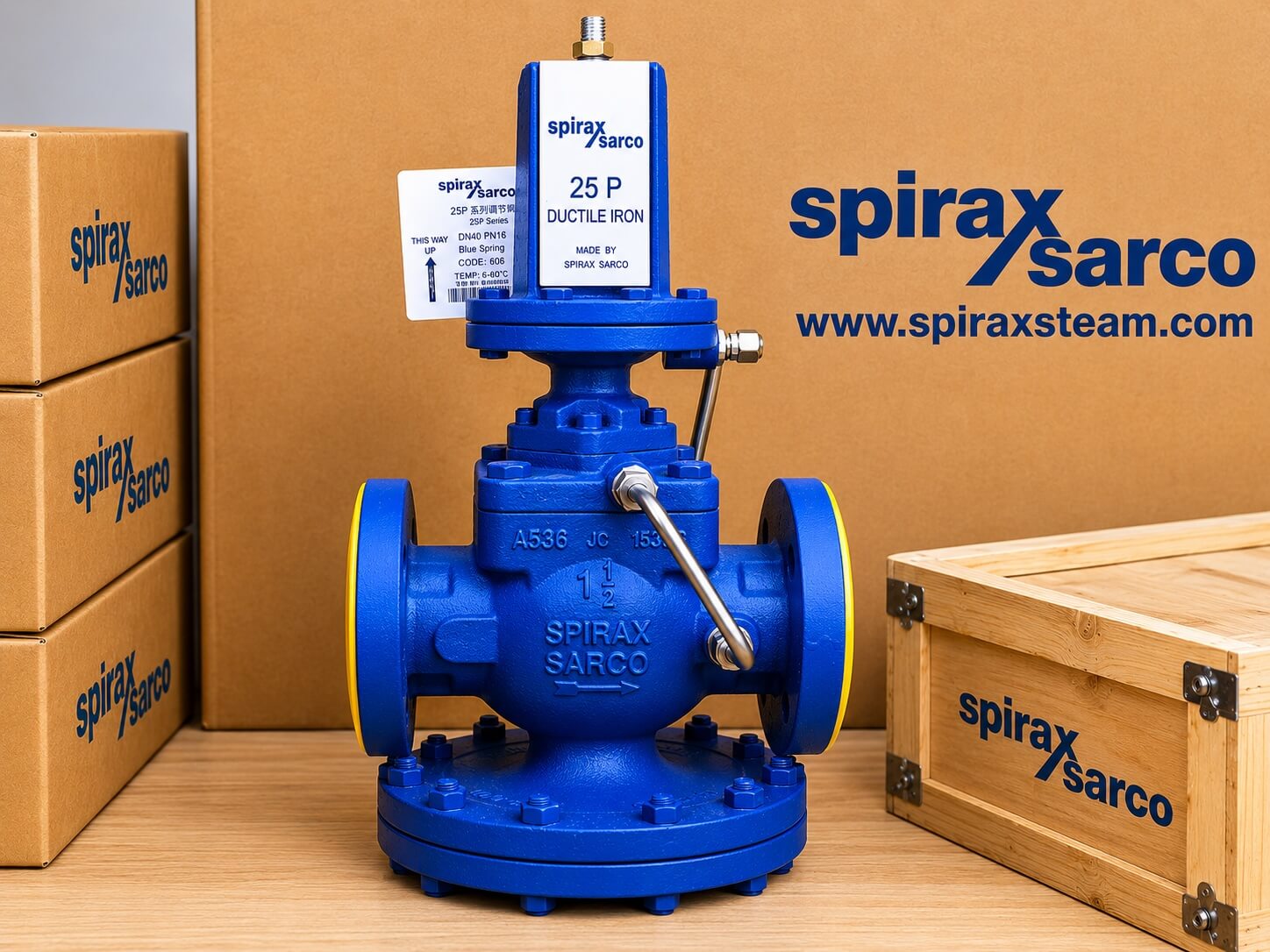 Spirax Sarco 25P pressure reducing valve